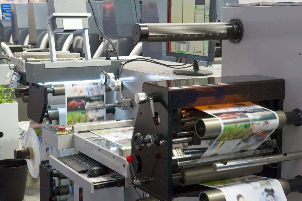 Large printing machine