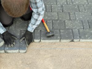 Stone tiles installation