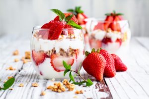 strawberry dessert